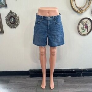 Everlane The Cheeky Short High-Rise Denim Cutoffs Size 28